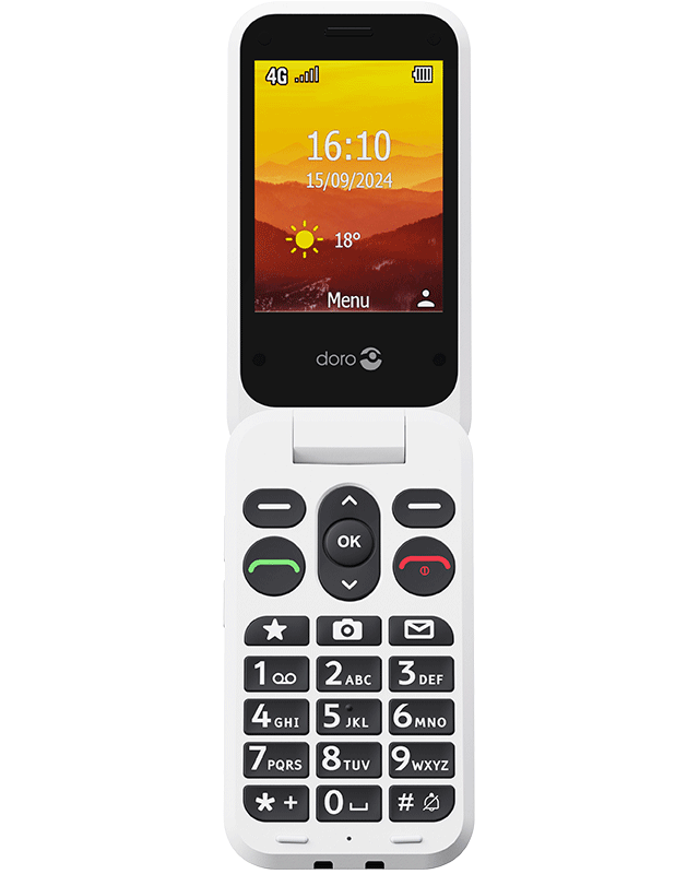 Doro Leva L31s Graphite White. Mindstepris: 1422.00 kr. (med abonnement)