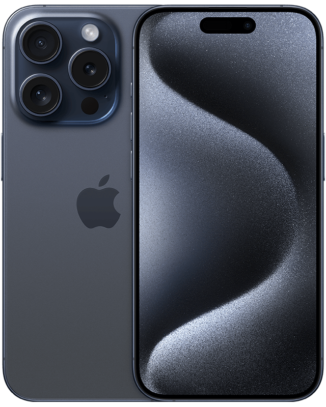 Apple iPhone 15 Pro 256GB Blue Titanium. Mindstepris: 8822.00 kr. (med abonnement)