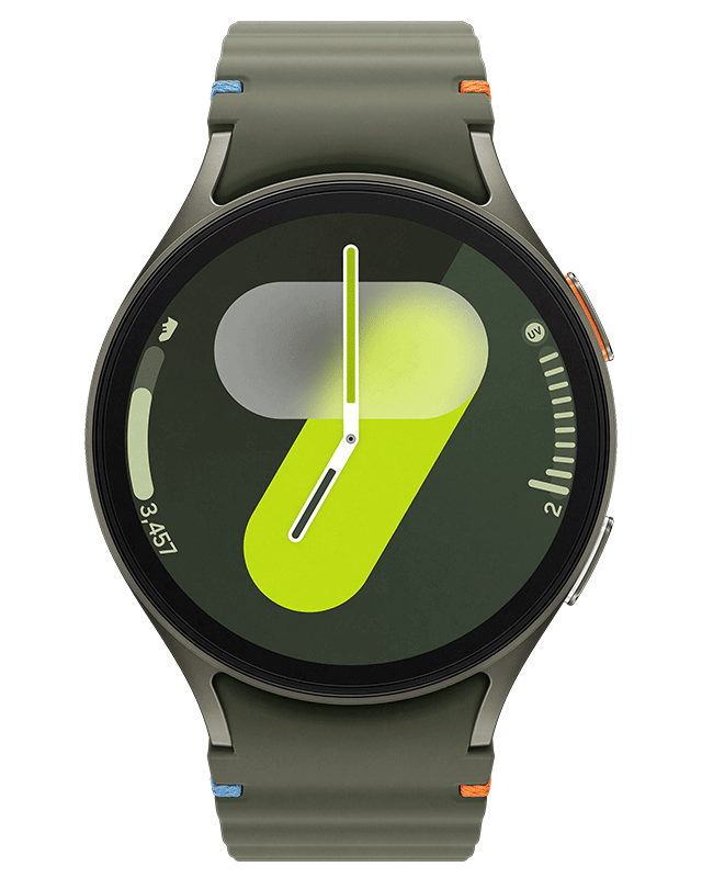 Samsung Galaxy Watch7 44mm BT Green med abonnement. Mindstepris: 3072.00 kr.