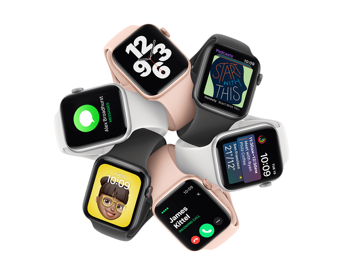 Apple Watch Find de nyeste smartwatches her Call me